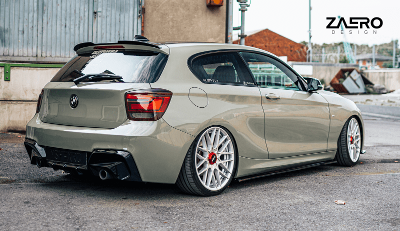 Zaero Designs EVO-1 Rear Diffuser for BMW 1 Series F20 (Pre LCI) 2012-2015 - iilumolab