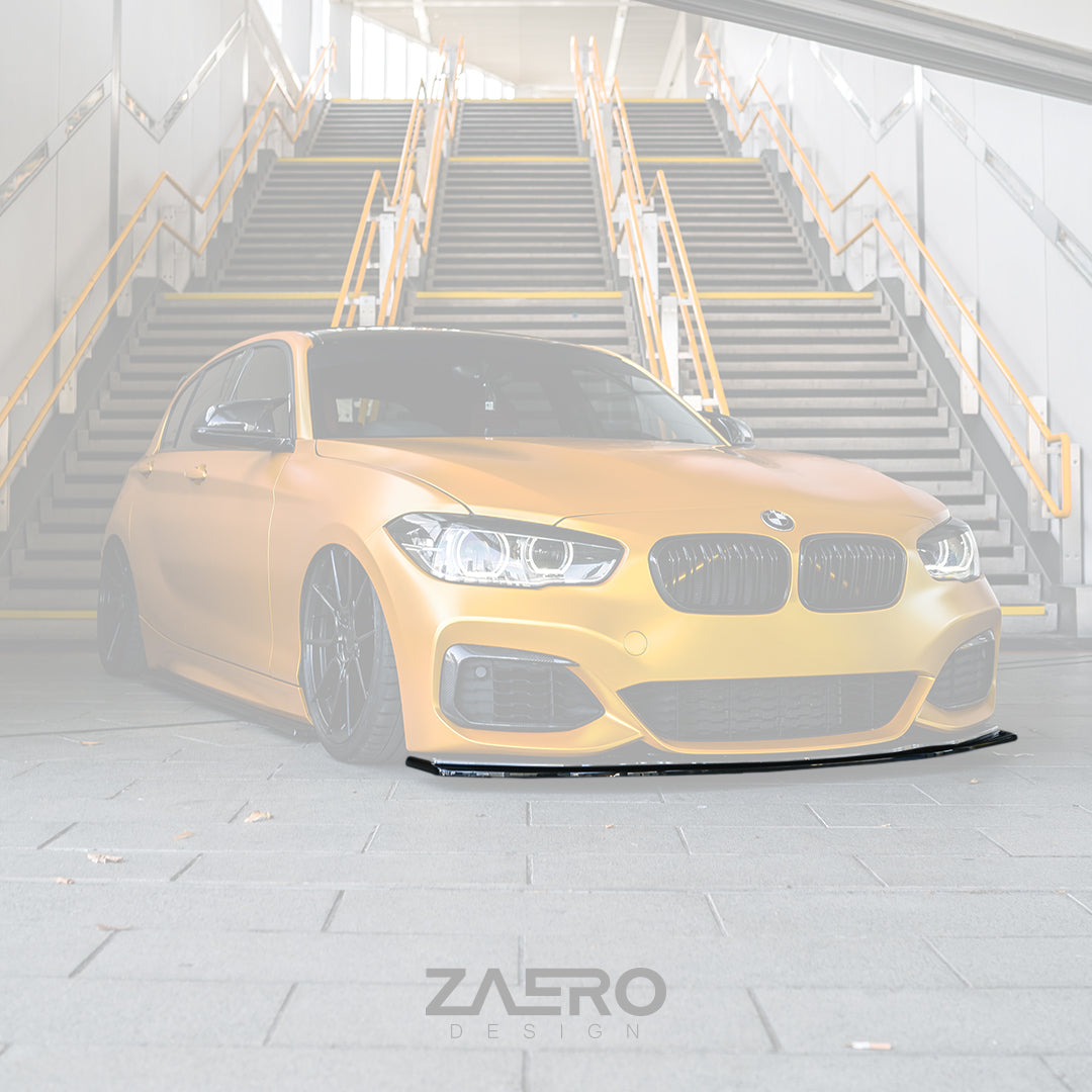 Zaero Designs EVO-1 Front Lip/Splitter for BMW 1 Series F20 (LCI) 2016-2019 - iilumolab
