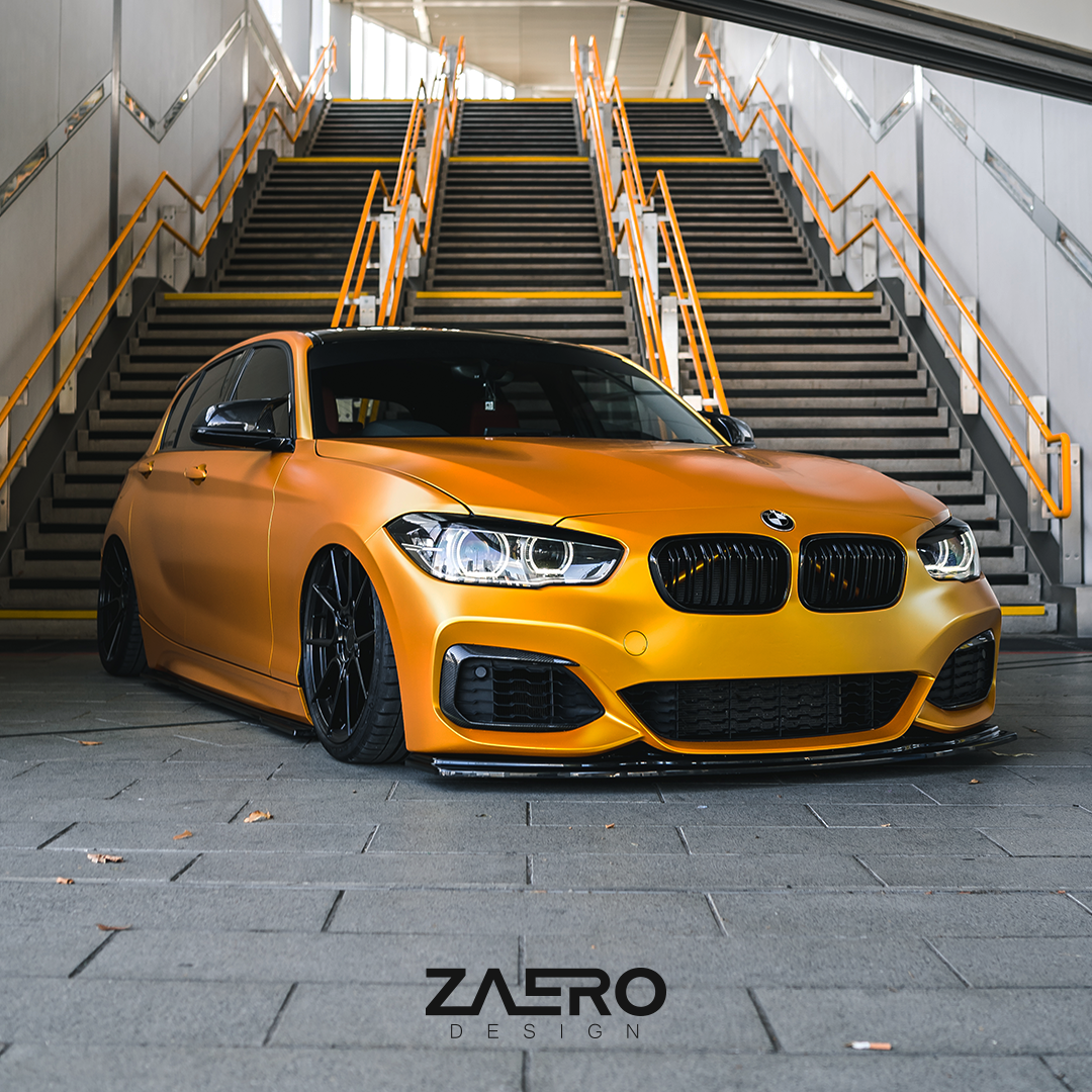 Zaero Designs EVO-1 Front Lip/Splitter for BMW 1 Series F20 (LCI) 2016-2019 - iilumolab