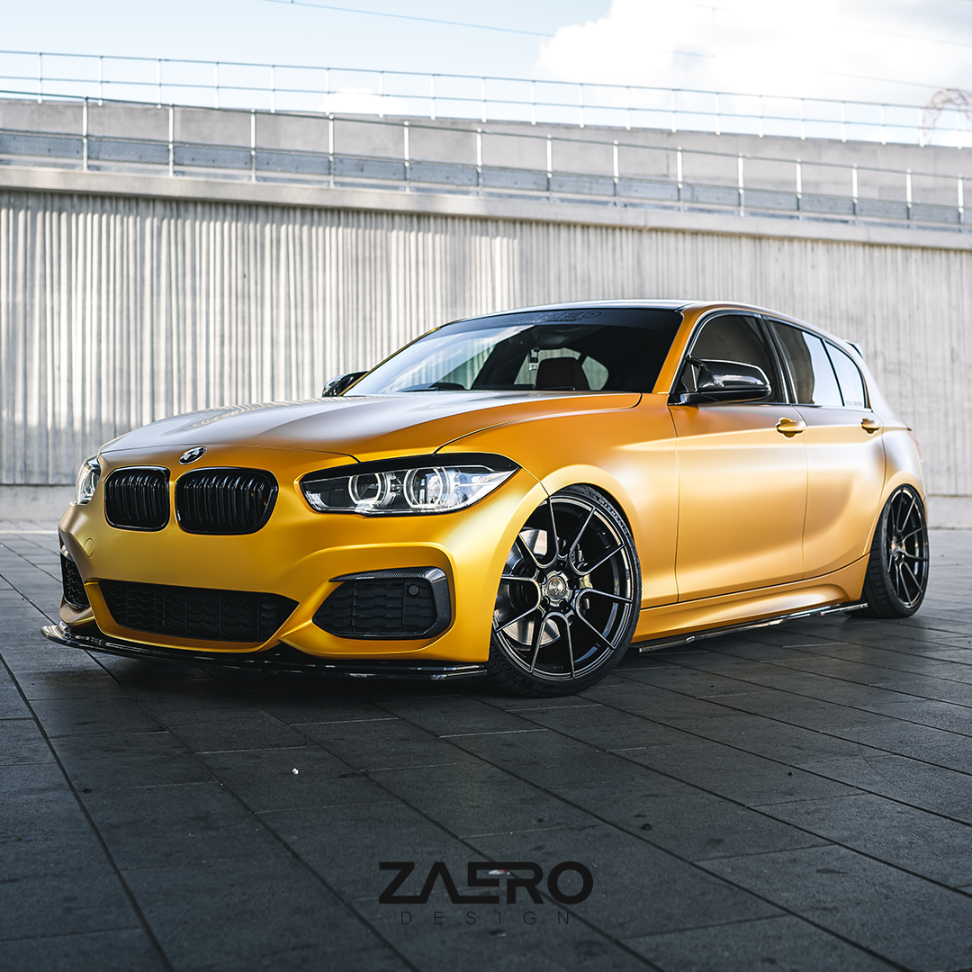 Zaero Designs EVO-1 Front Lip/Splitter for BMW 1 Series F20 (LCI) 2016-2019 - iilumolab