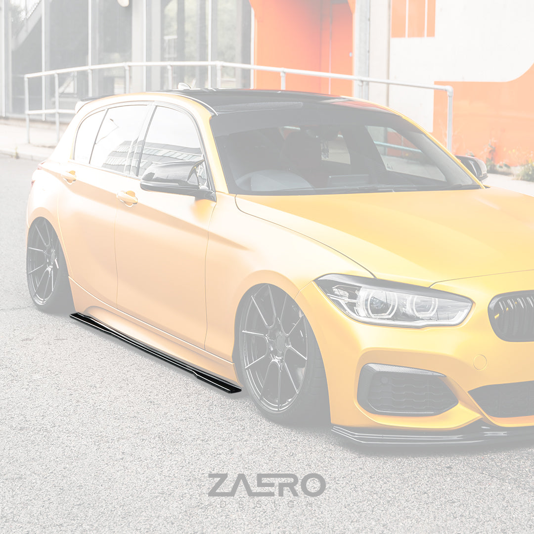 Zaero Designs EVO-1 Side Splitter for BMW 1 Series F20 2012-2019 / 2 Series F22 2014-2021 - iilumolab