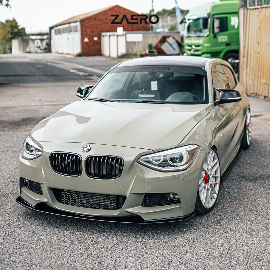 Zaero Designs EVO-1 Front Lip/Splitter for BMW 1 Series F20 (Pre LCI) 2012-2015 - iilumolab