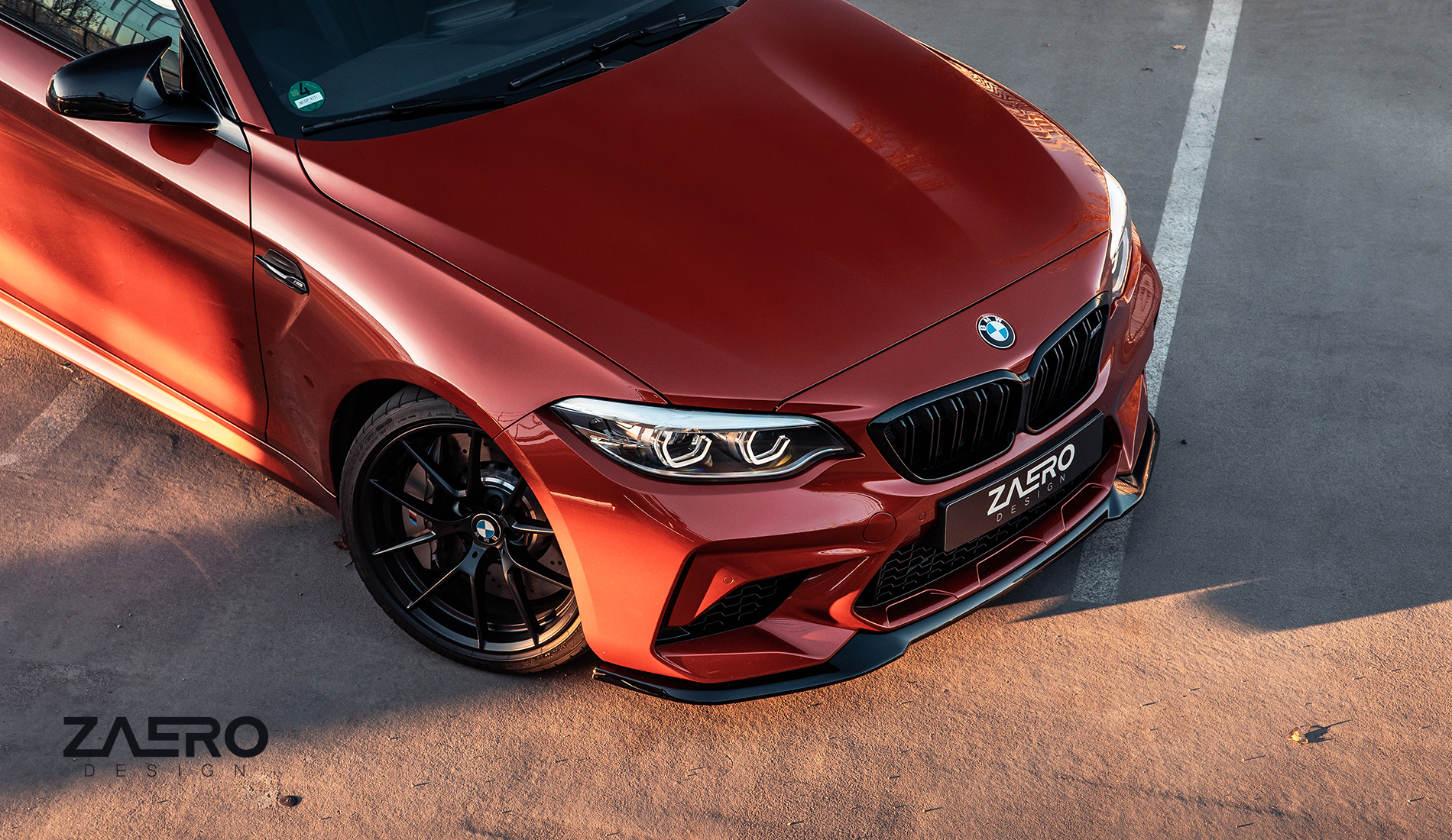 Zaero Designs EVO-S Front Lip/Splitter for BMW M2 F87 (LCI) 2018+ - iilumolab