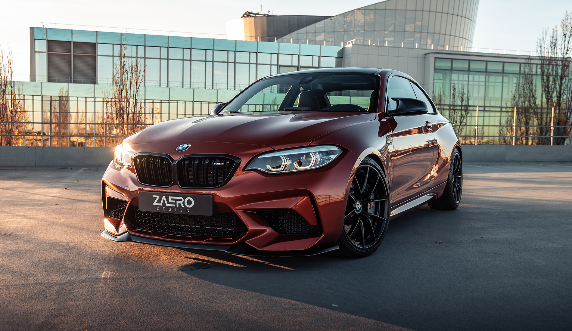 Zaero Designs EVO-S Front Lip/Splitter for BMW M2 F87 (LCI) 2018+ - iilumolab