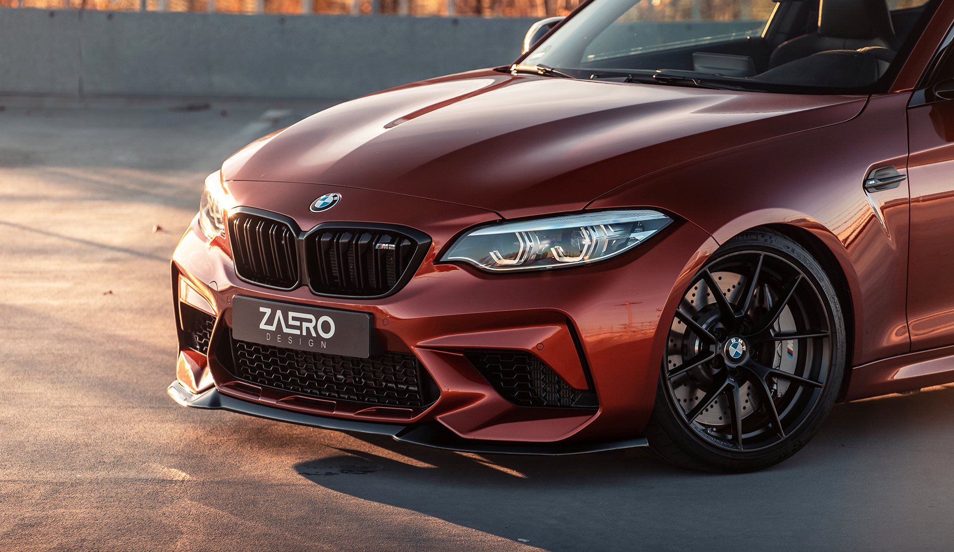 Zaero Designs EVO-S Front Lip/Splitter for BMW M2 F87 (LCI) 2018+ - iilumolab