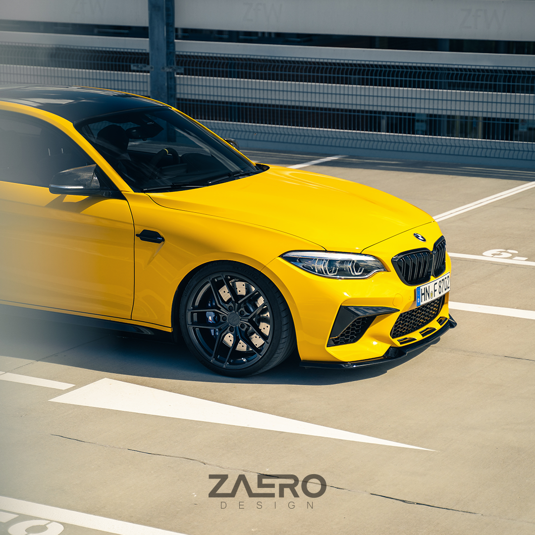 Zaero Designs EVO-S Front Lip/Splitter for BMW M2 F87 (LCI) 2018+ - iilumolab