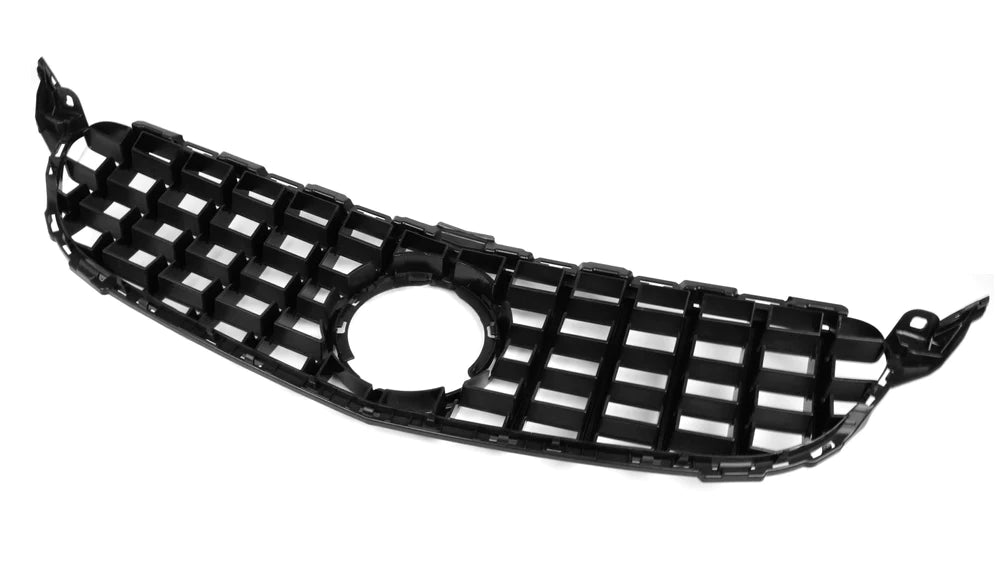 AMG Panamericana Style Grille for Mercedes C Class (AMG Line) C205/W205 19-22 - Silver