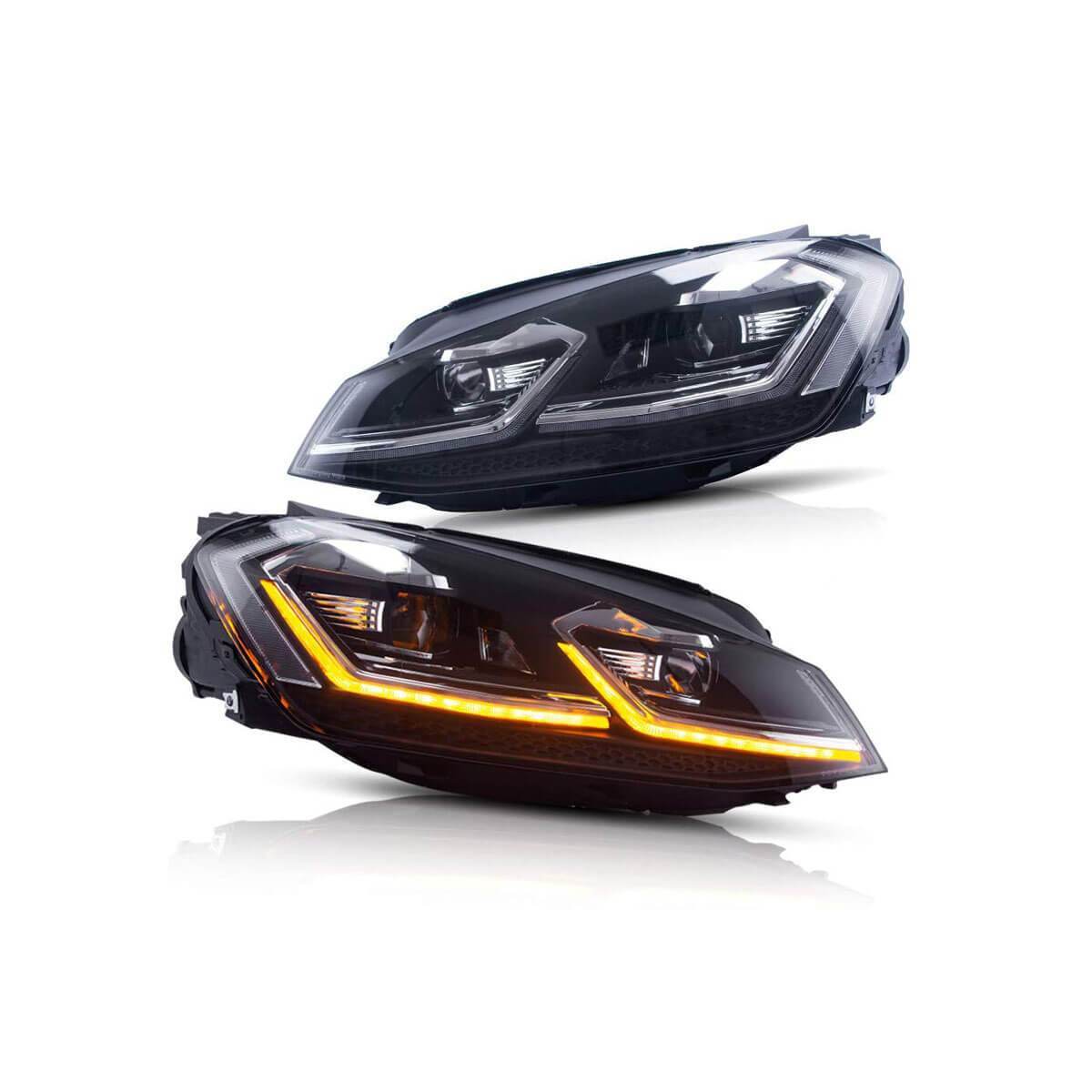 2017-2020 VW MK7.5R STYLE SEQUENTIAL LED HEADLIGHTS (MK7.5)