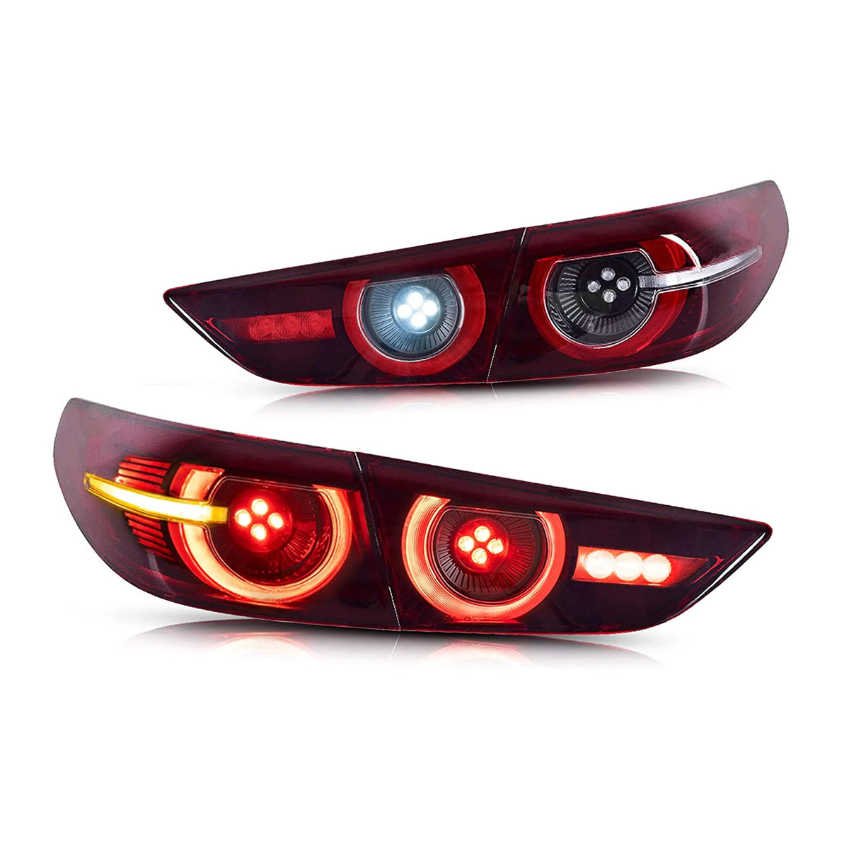 2019-2025 MAZDA 3 SEDAN SEQUENTIAL LED TAIL LIGHTS - iilumo