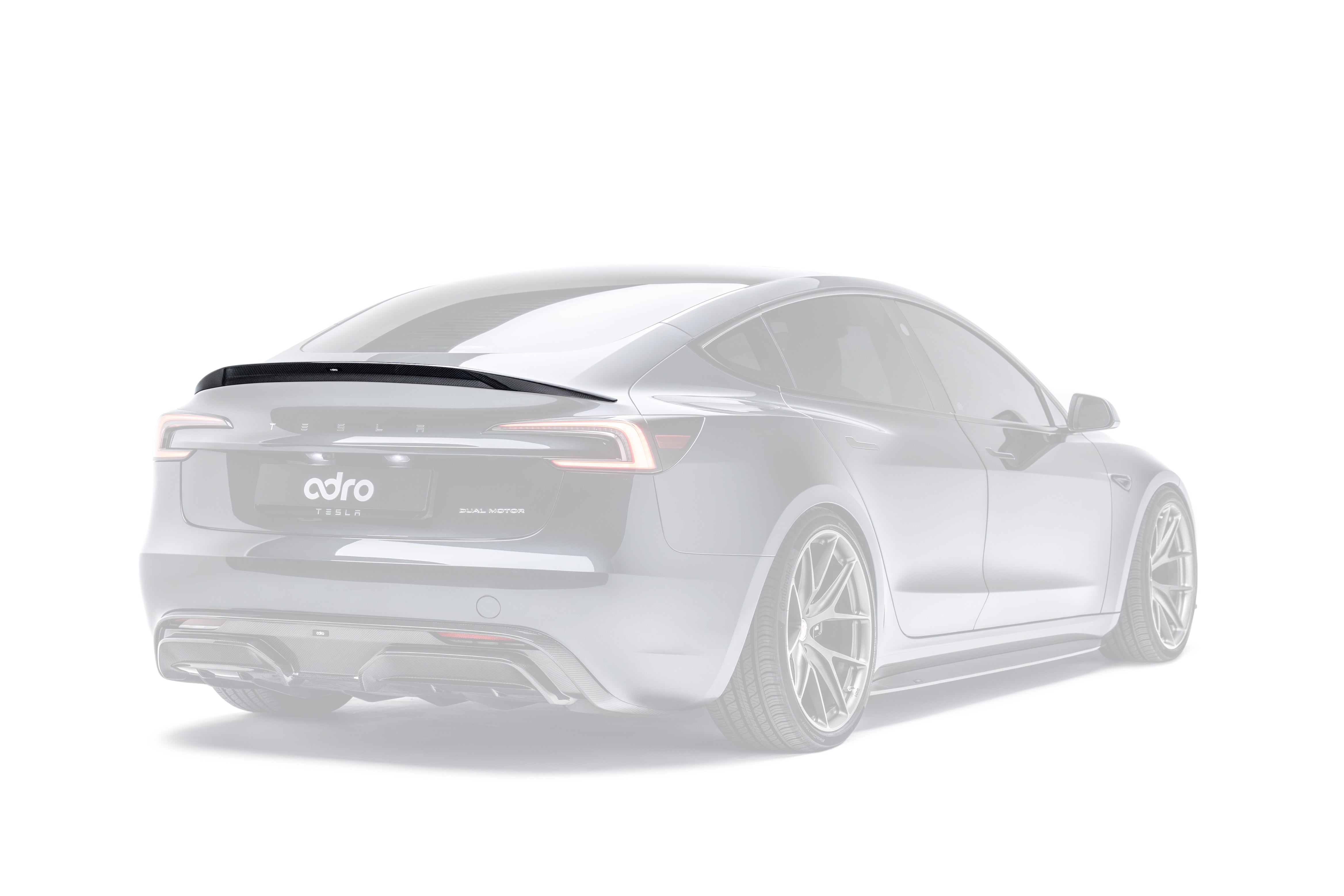 Carbon Fiber Rear Spoiler for Tesla Model 3 Highland 2024+