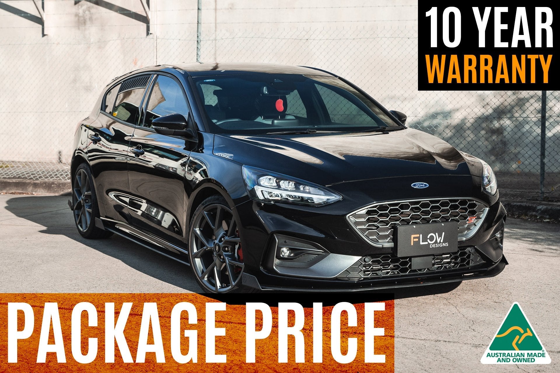 Flow Designs MK4 & MK4.5 Focus ST Full Lip Splitter Set - iilumolab