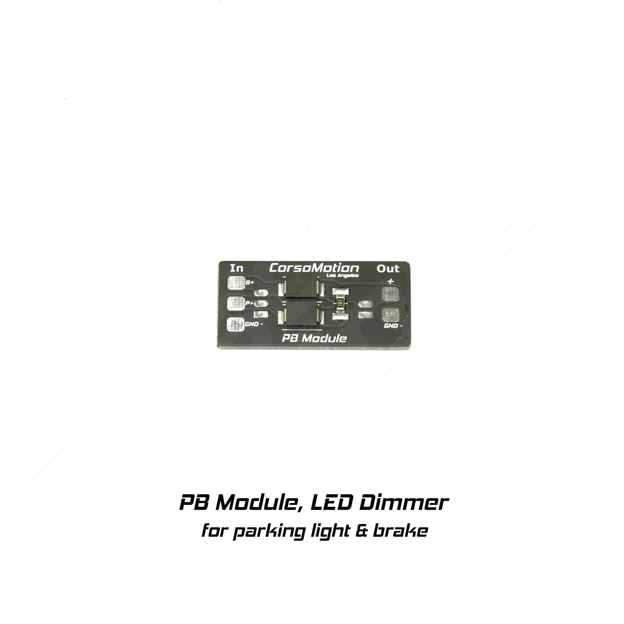 CORSOMOTION : PB MODULES - iilumo