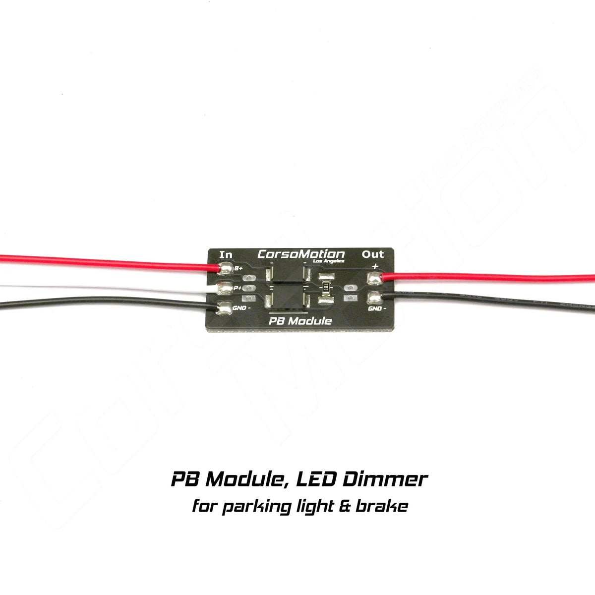 CORSOMOTION : PB MODULES - iilumo