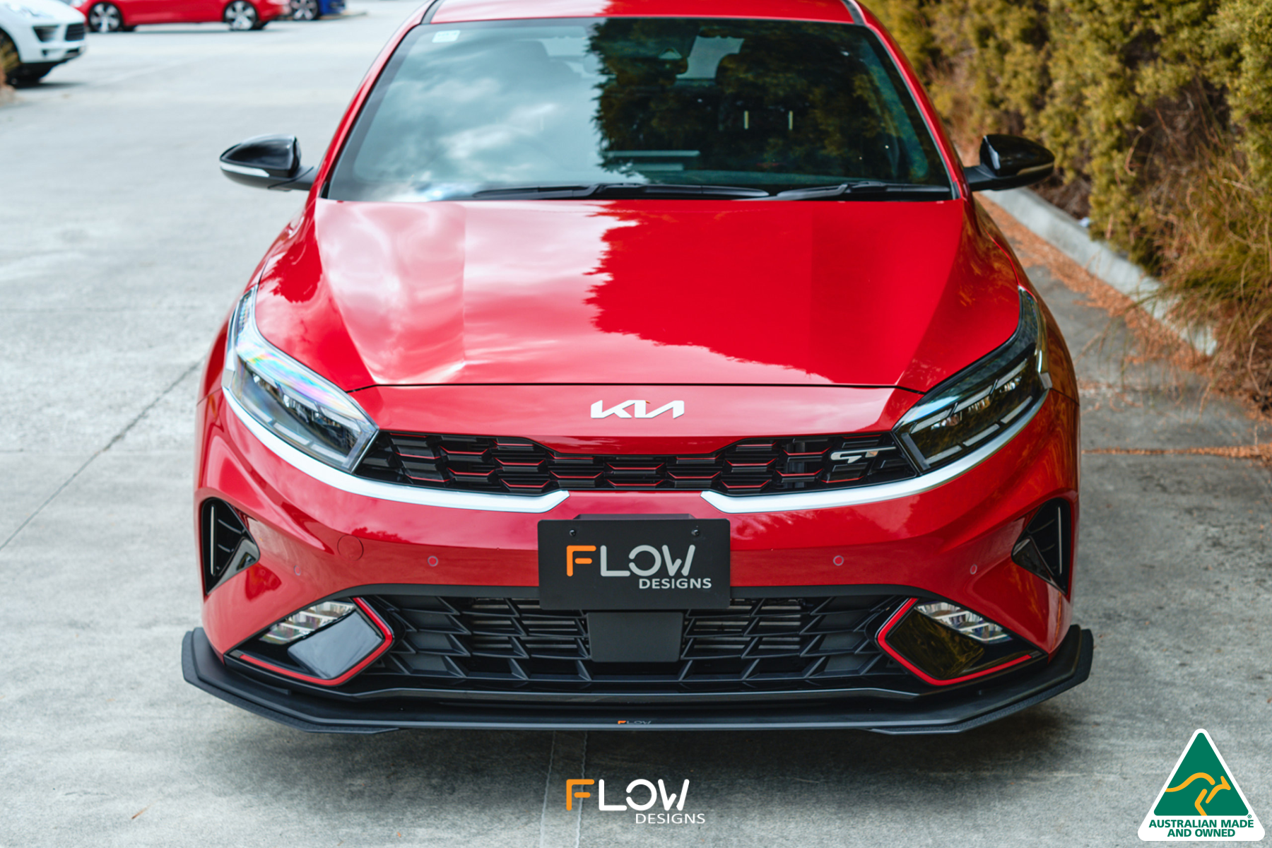 Flow Designs Cerato GT Facelift Front Lip Splitter Extensions (Pair) - iilumolab
