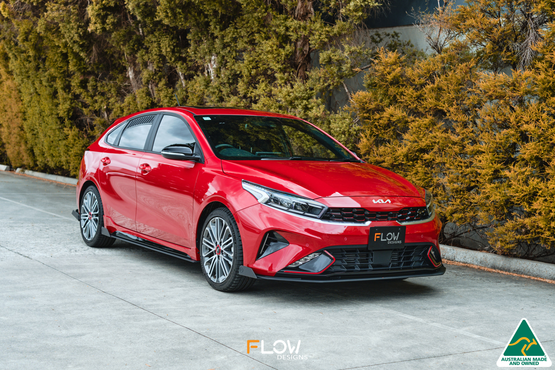 Flow Designs Cerato GT Facelift Front Lip Splitter Winglets (Pair) - iilumolab