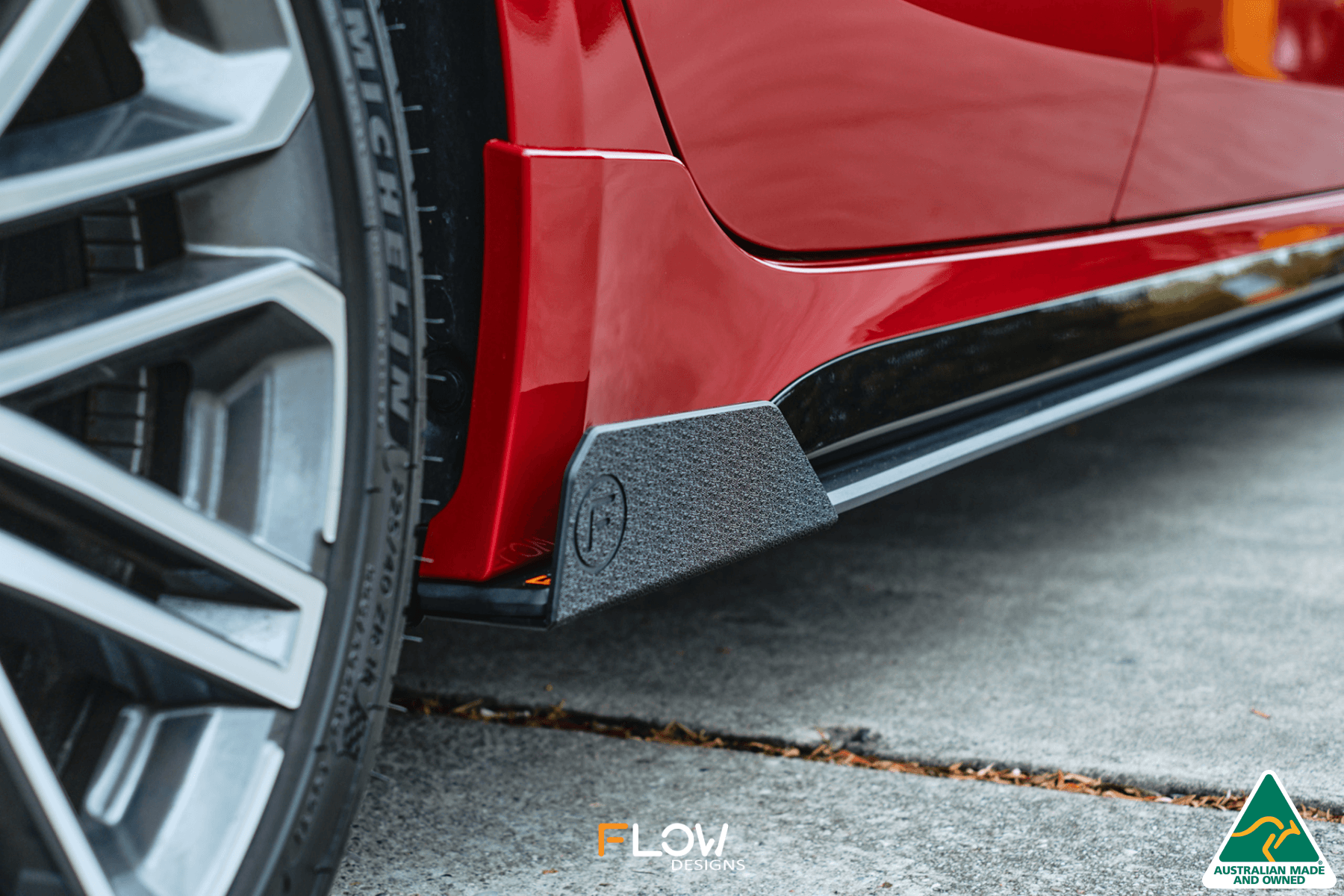 Flow Designs Cerato GT Facelift Side Skirt Splitter Winglets (Pair) - iilumolab