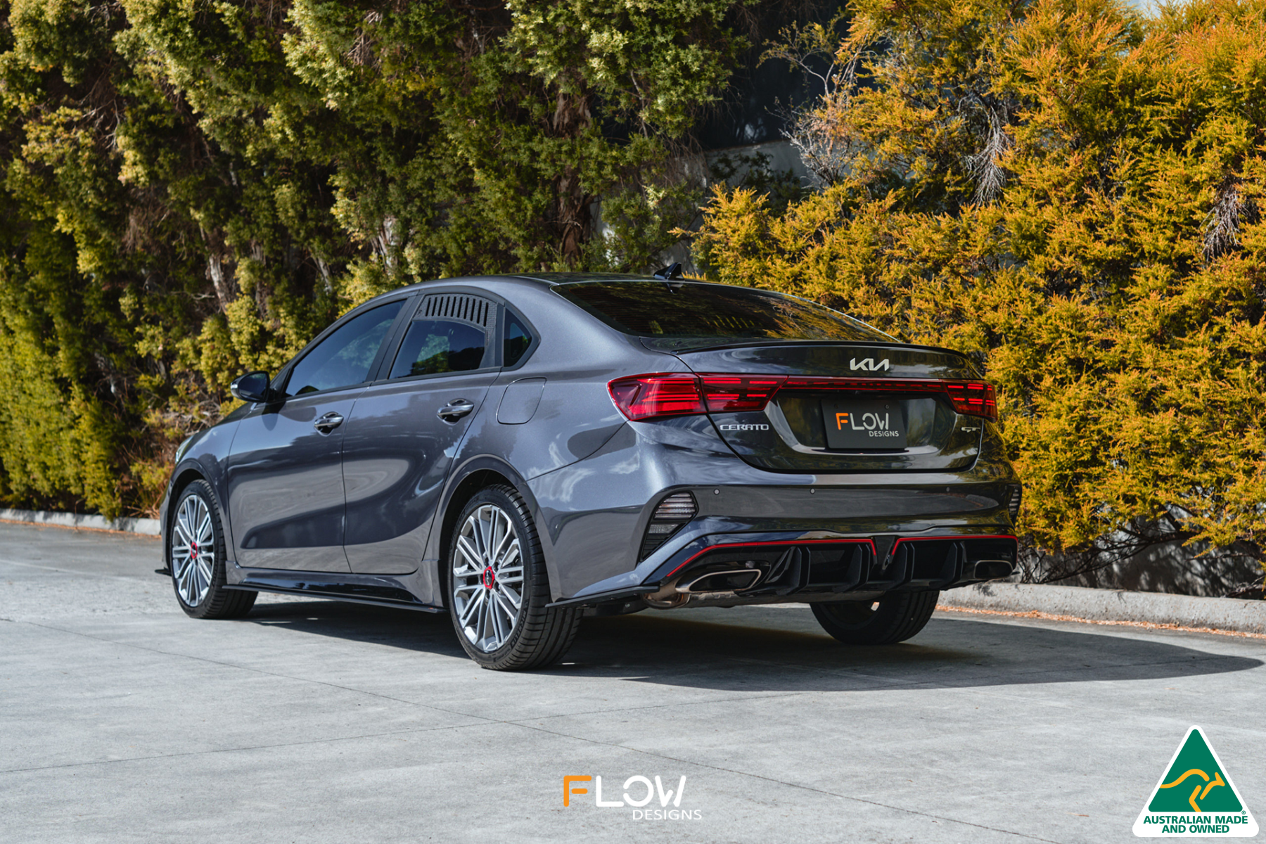 Flow Designs Cerato GT Sedan FL Flow-Lock Rear Diffuser