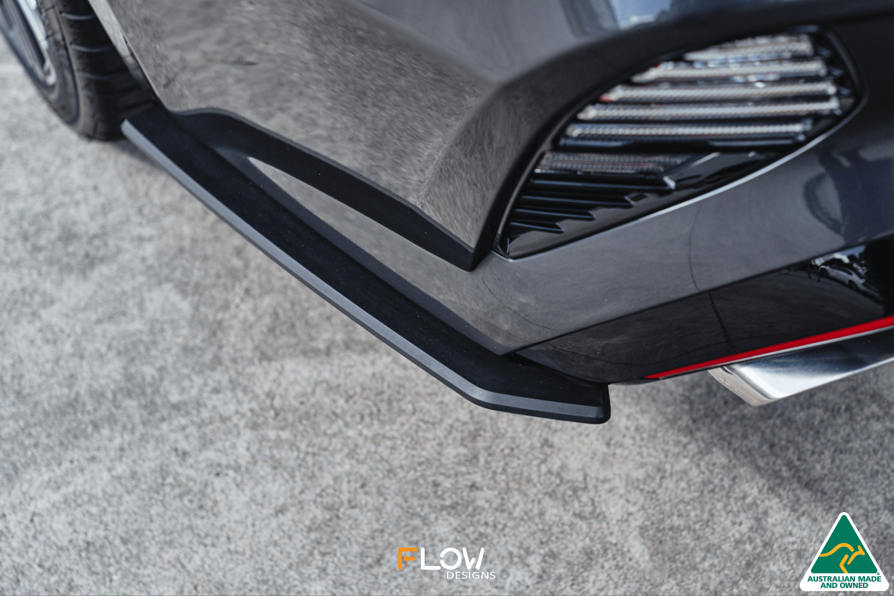Flow Designs Cerato GT Sedan FL Rear Spats (Pair) - iilumolab