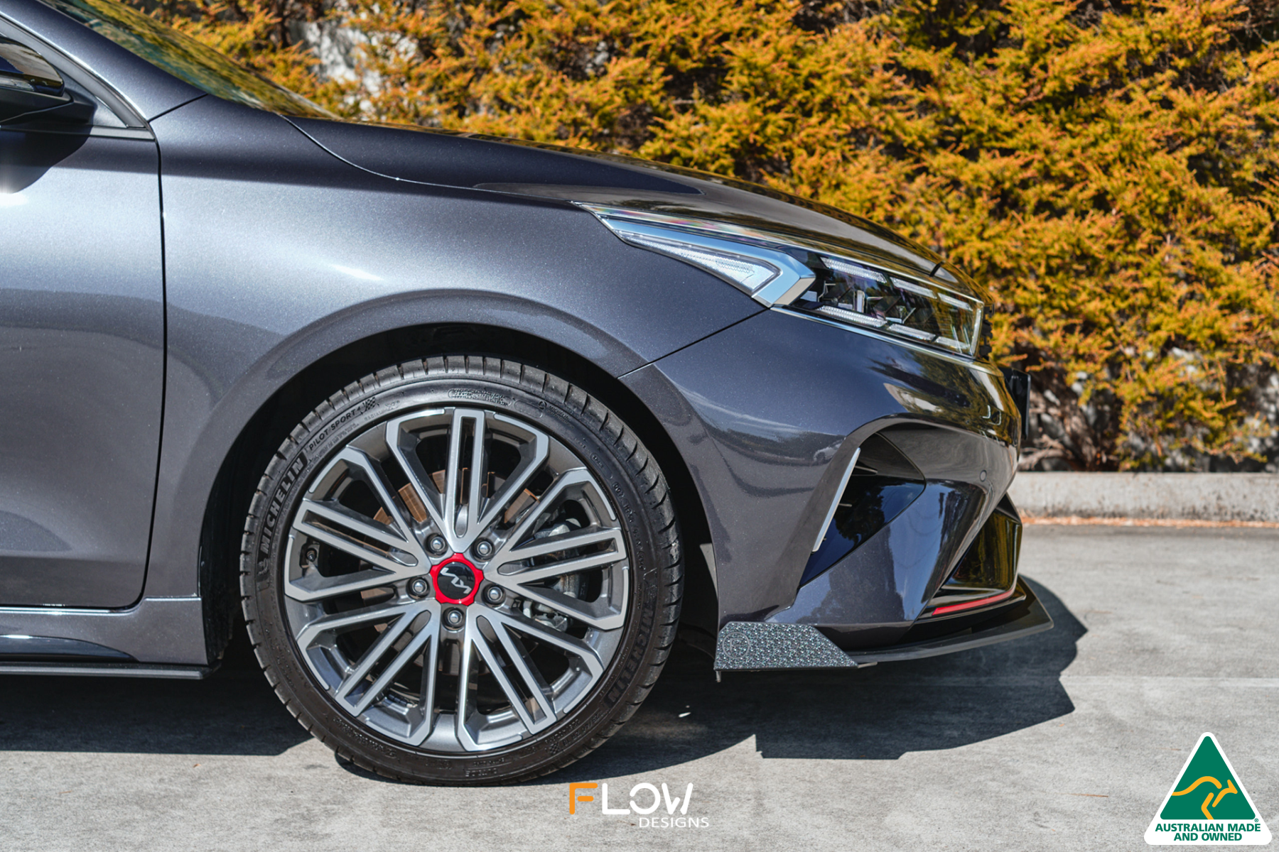 Flow Designs Cerato GT FL Front Lip Splitter Winglets (Pair) - iilumolab