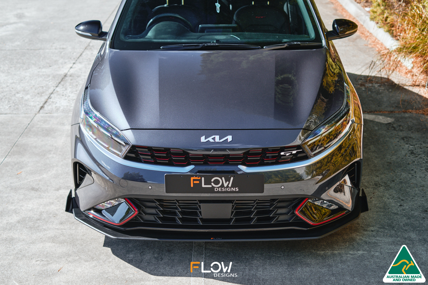 Flow Designs Cerato GT FL Front Lip Splitter Winglets (Pair) - iilumolab