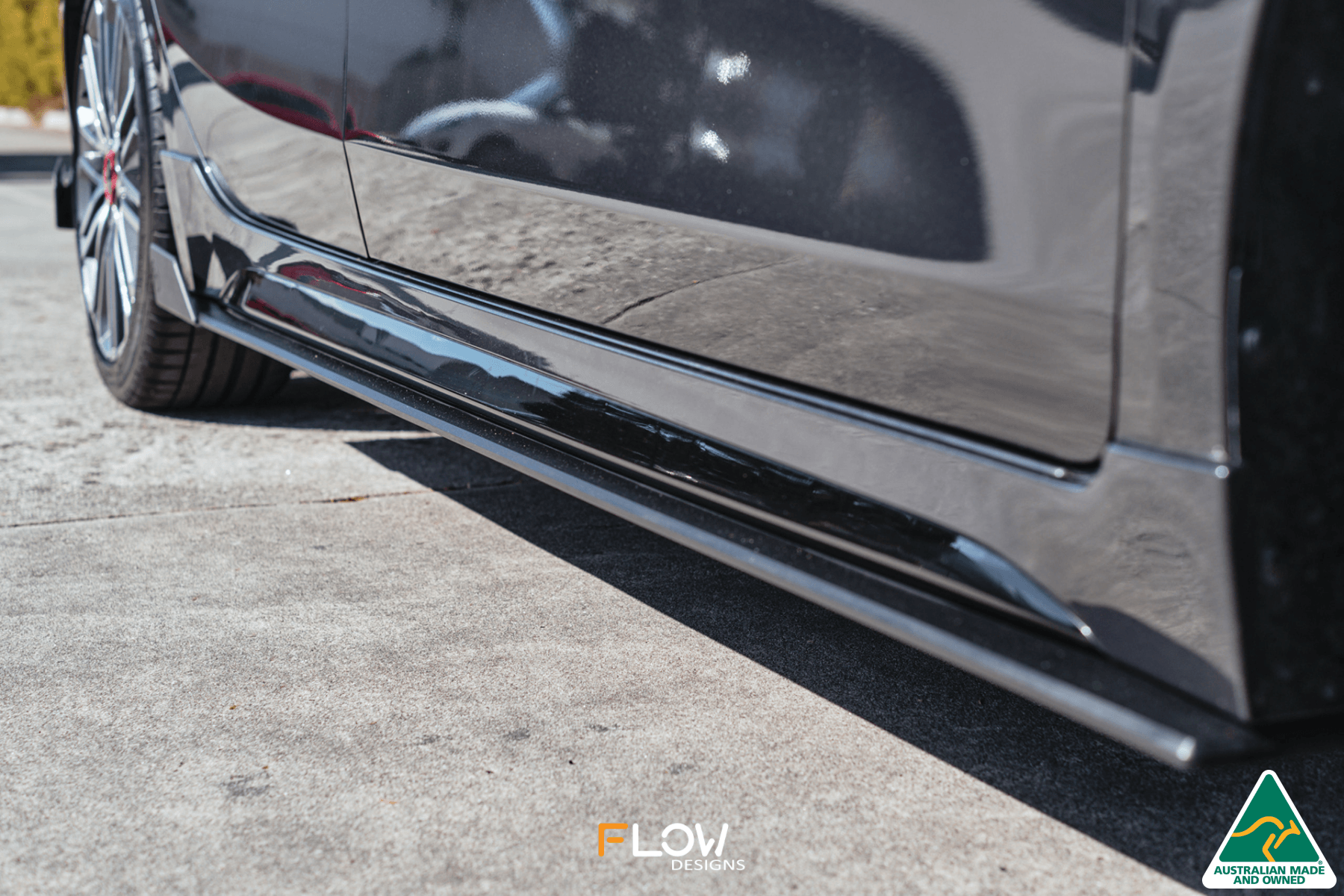 Flow Designs Cerato GT FL Side Skirt Splitter Winglets (Pair) - iilumolab