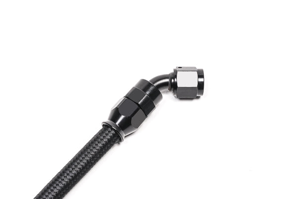 Radium Engineering 14-0635 PTFE Hose End, 8AN 45°, Black