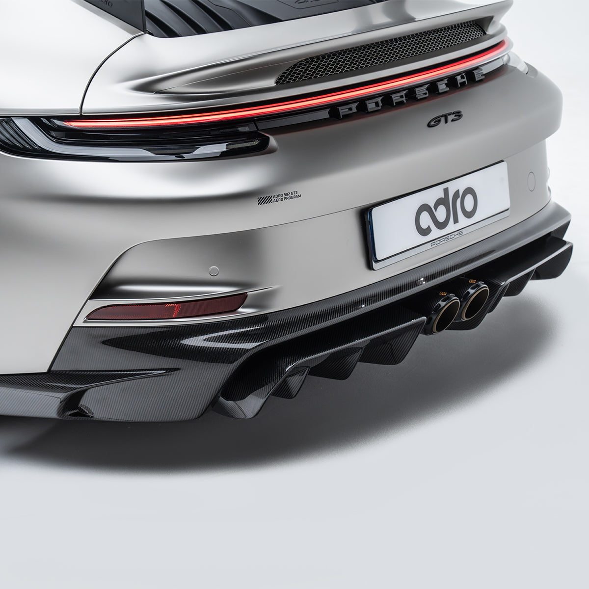 ADRO Porsche 992.1 GT3 Rear Diffuser & Apron Panel