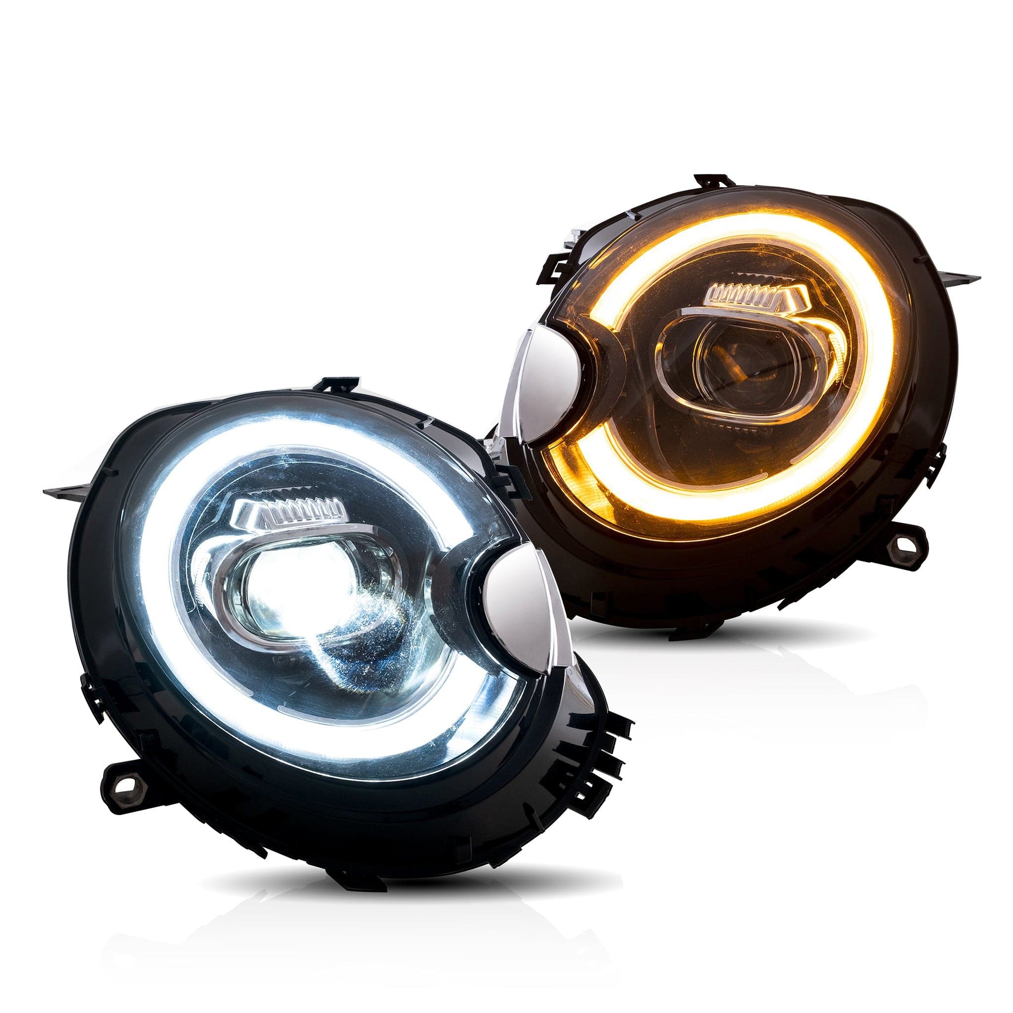 2008-2015 MINI COOPER R55 R56 R57 R58 R59 SEQUENTIAL LED HEADLIGHTS - iilumo
