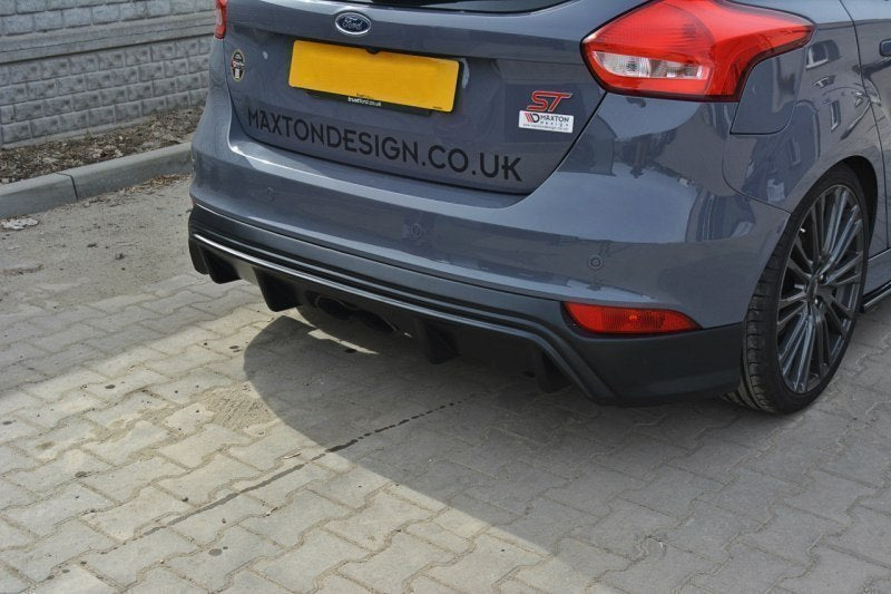 Maxton Design Front Ford Focus Mk 3 ST Rear Diffuser (Facelift) - iilumolab