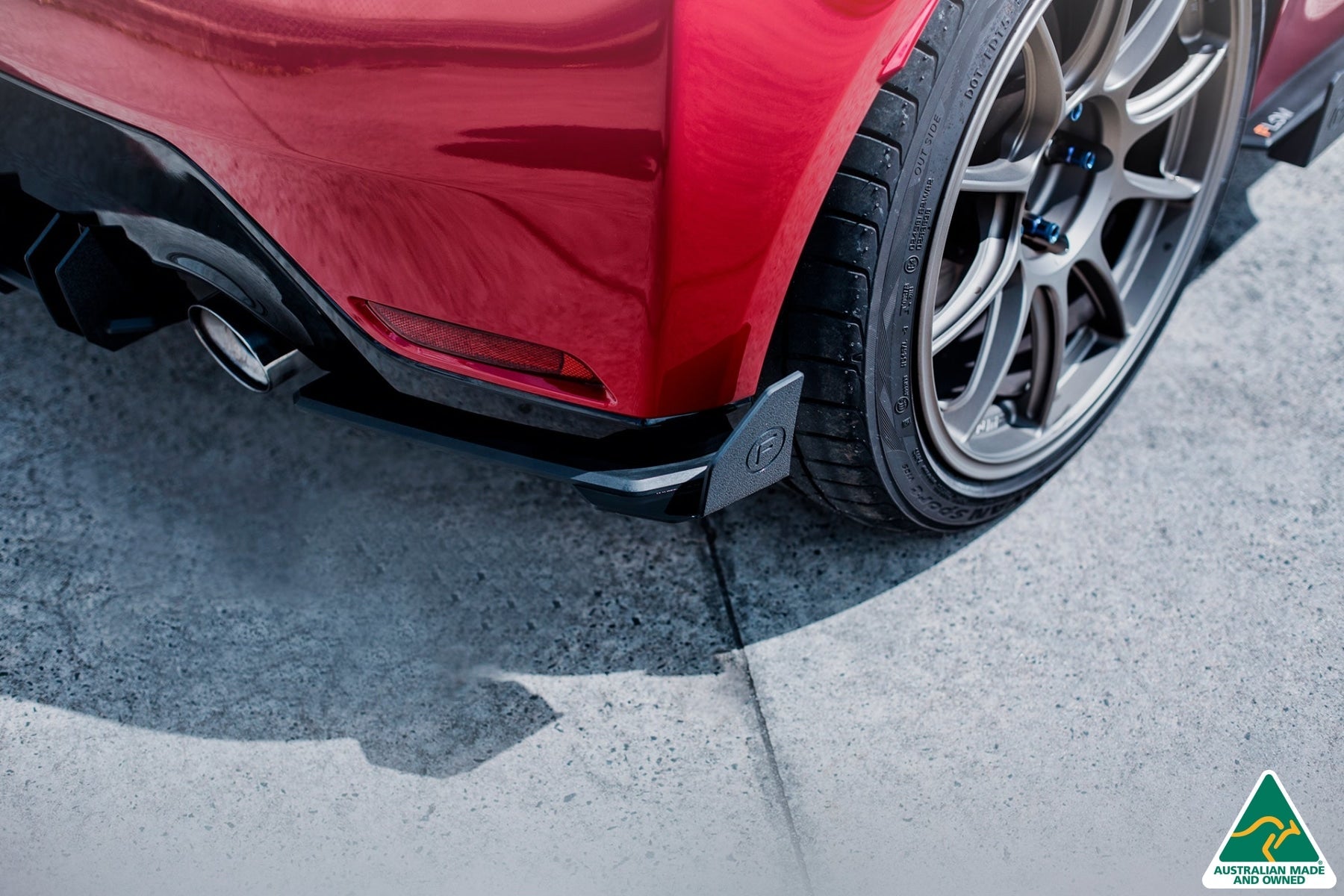 Flow Designs Yaris GR Gen1 Rear Spat Winglets (Pair) - iilumolab