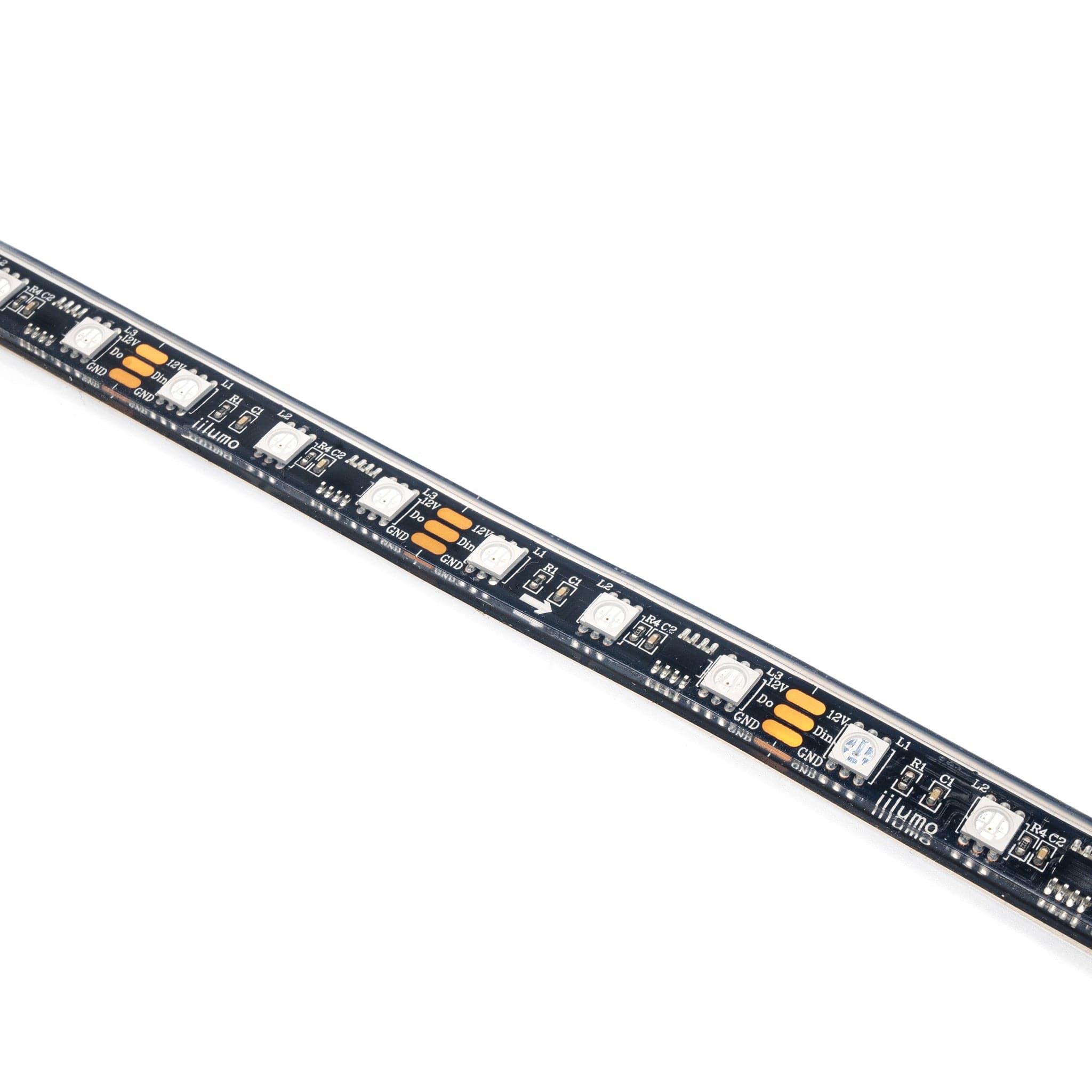 IP68 UNDERGLOW RGB FLOW LED STRIPS : 5M / 60LED - iilumo