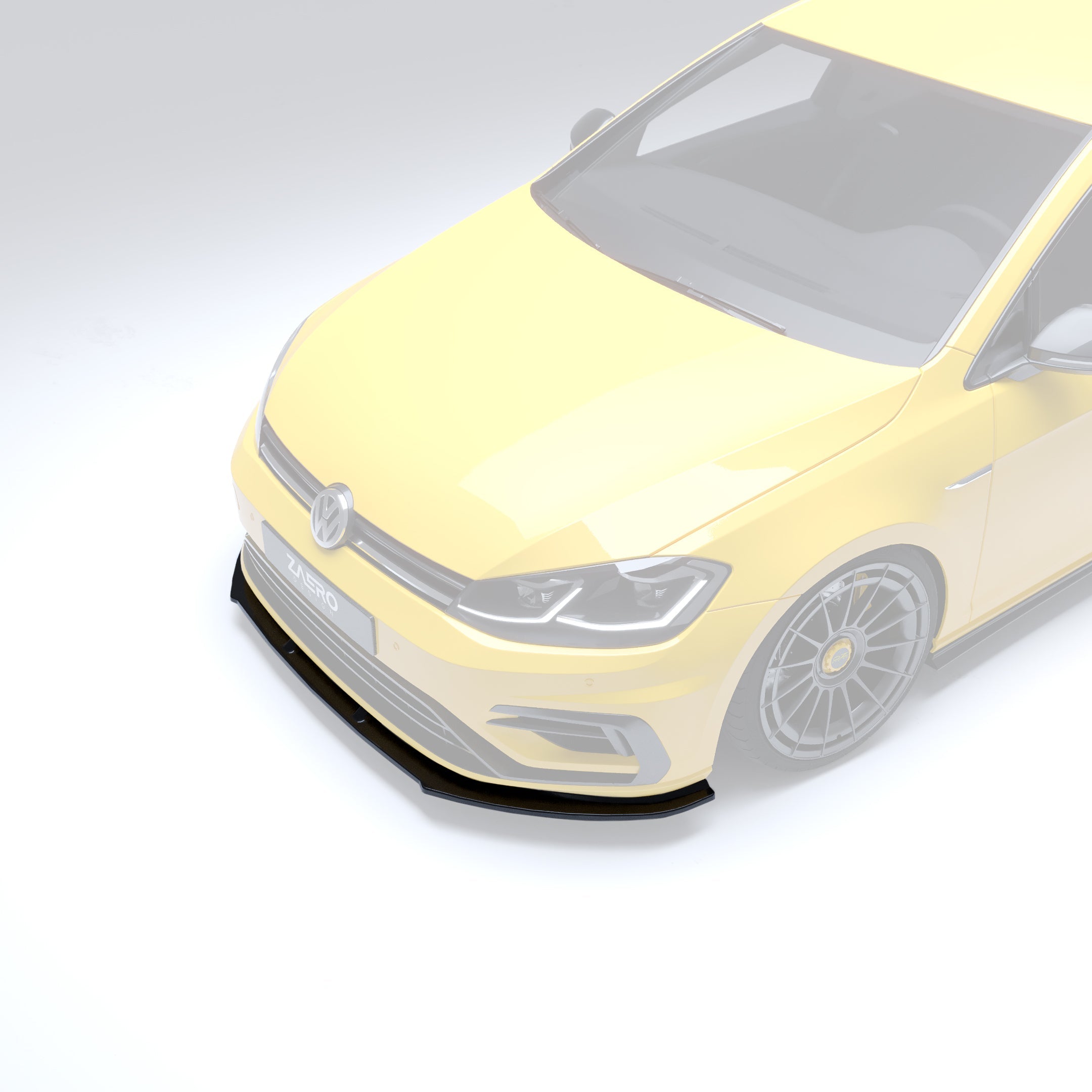 Zaero Designs EVO-1 Front Lip/Splitter for Volkswagen Golf MK7.5R 2018-2021 - iilumolab
