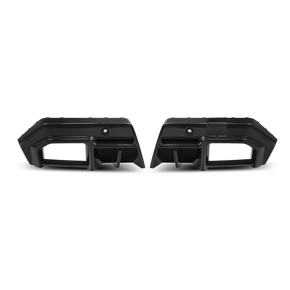 Sooqoo Pre Pregged Dry Carbon Fiber Type A Rear Diffuser for BMW M5 G90 - iilumolab