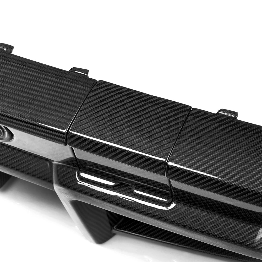 Sooqoo Pre Pregged Dry Carbon Fiber Type A Rear Diffuser for BMW M5 G90 - iilumolab