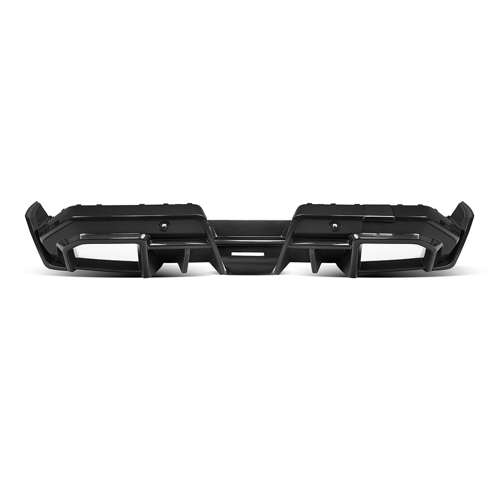 Sooqoo Pre Pregged Dry Carbon Fiber Type B Rear Diffuser for BMW M5 G90
