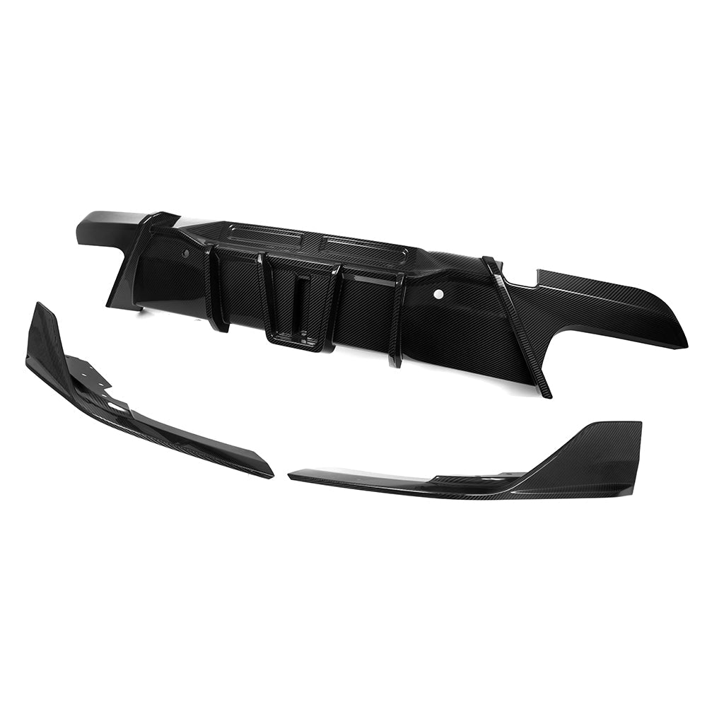 Sooqoo Pre Pregged Dry Carbon Fiber Diffuser for BMW X6M F96