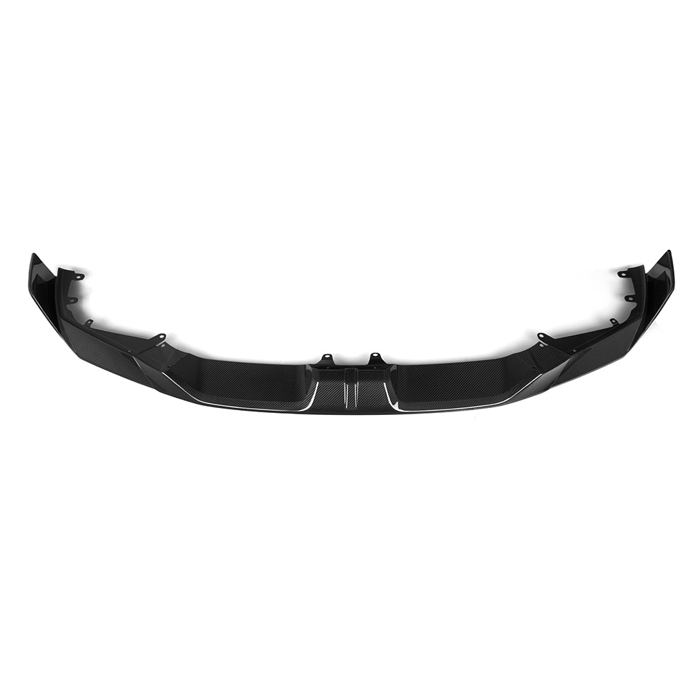 Sooqoo Pre Pregged Dry Carbon Fiber Front Lip for BMW X6M F96 LCI