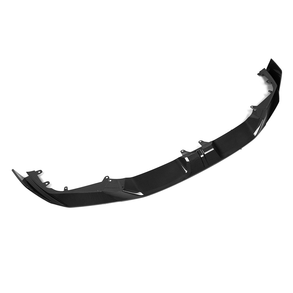 Sooqoo Pre Pregged Dry Carbon Fiber Front Lip for BMW X6M F96 LCI