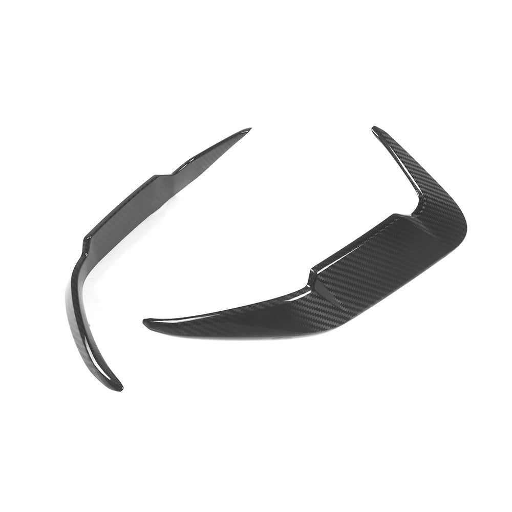 Sooqoo Pre Pregged Dry Carbon Fiber Rear Vent Trim for BMW X5M F95 LCI