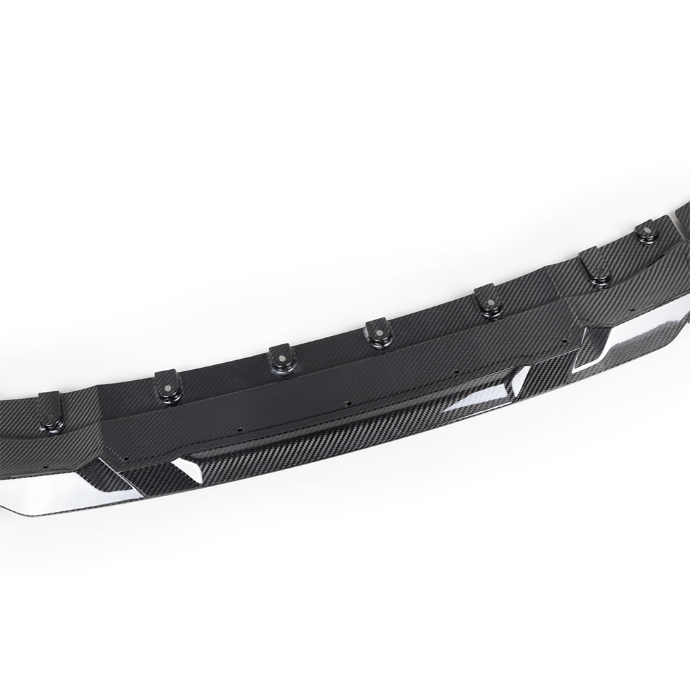 Sooqoo Pre Pregged Dry Carbon Fiber Front Lip for BMW 2 Series G42 2022+