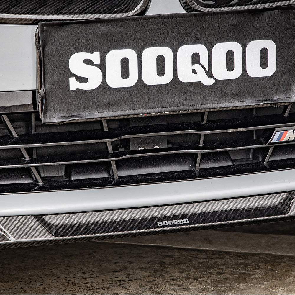 Sooqoo Pre Pregged Dry Carbon Fiber Front Lip for BMW 2 Series G42 2022+