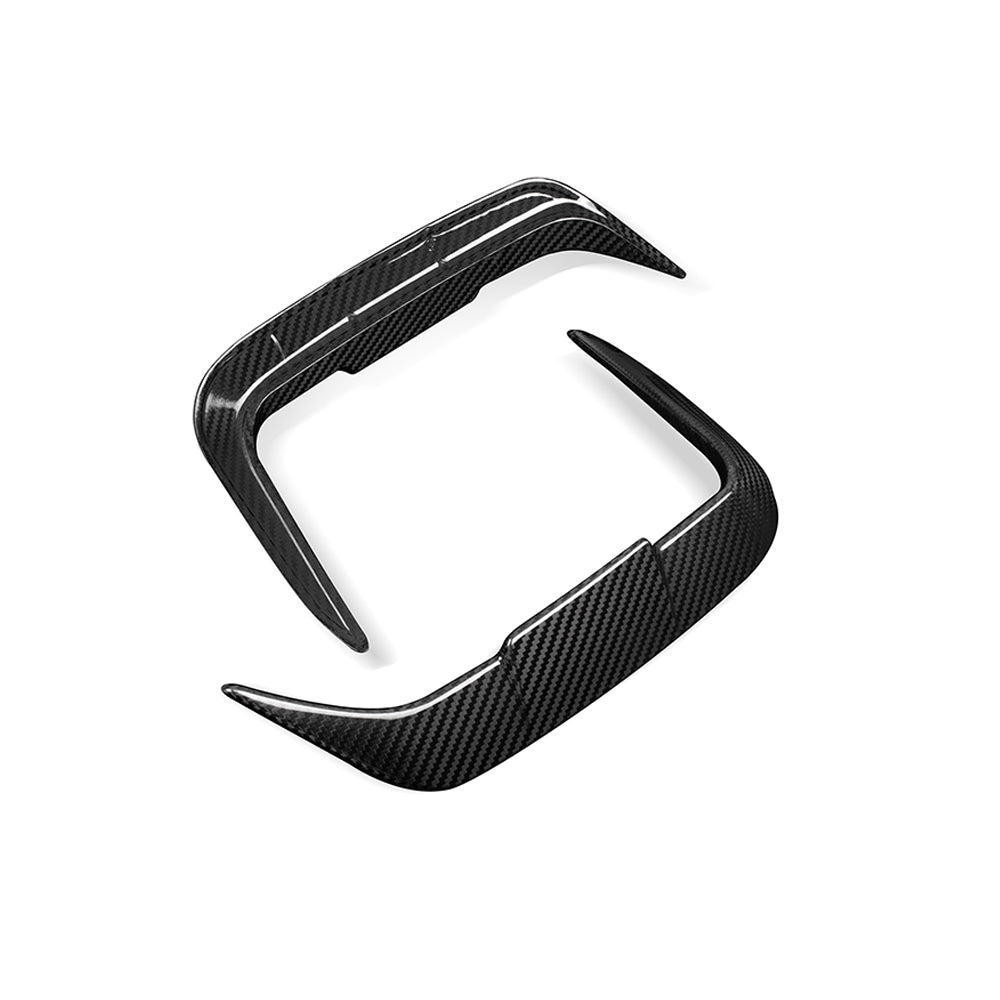 Sooqoo Pre Pregged Dry Carbon Rear Canards for BMW X3M F97 LCI 2022+ - iilumolab