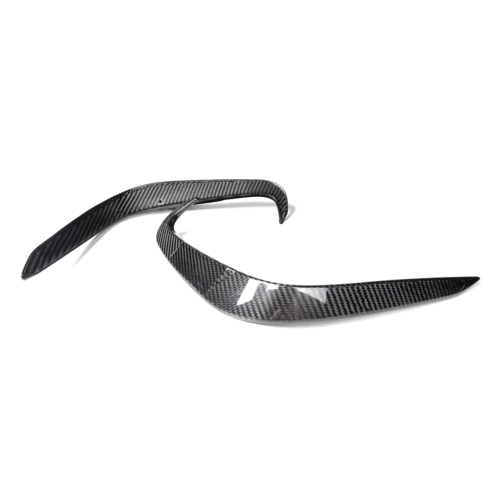 Sooqoo Pre Pregged Dry Carbon Fiber Type A Rear Vent Trim for BMW 8 Series G14 G15 G16 - iilumolab