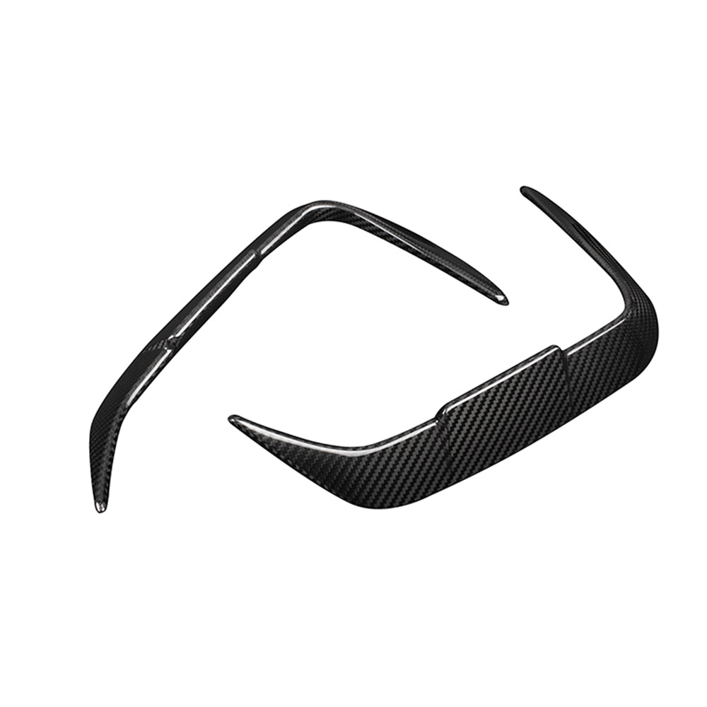 Sooqoo Pre Pregged Dry Carbon Rear Canards for BMW X3 G01 LCI 2022+