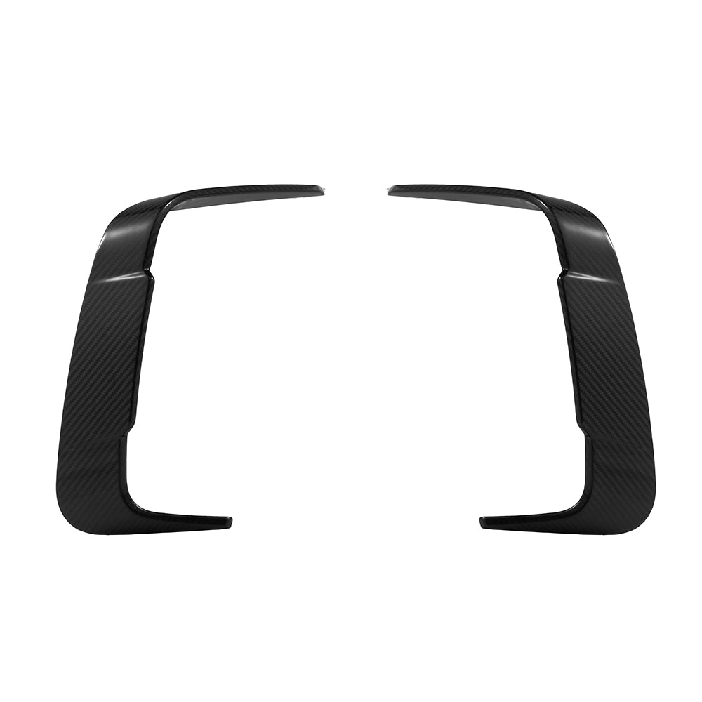 Sooqoo Pre Pregged Dry Carbon Fiber Rear Vent Trim for BMW M8 F93 - iilumolab