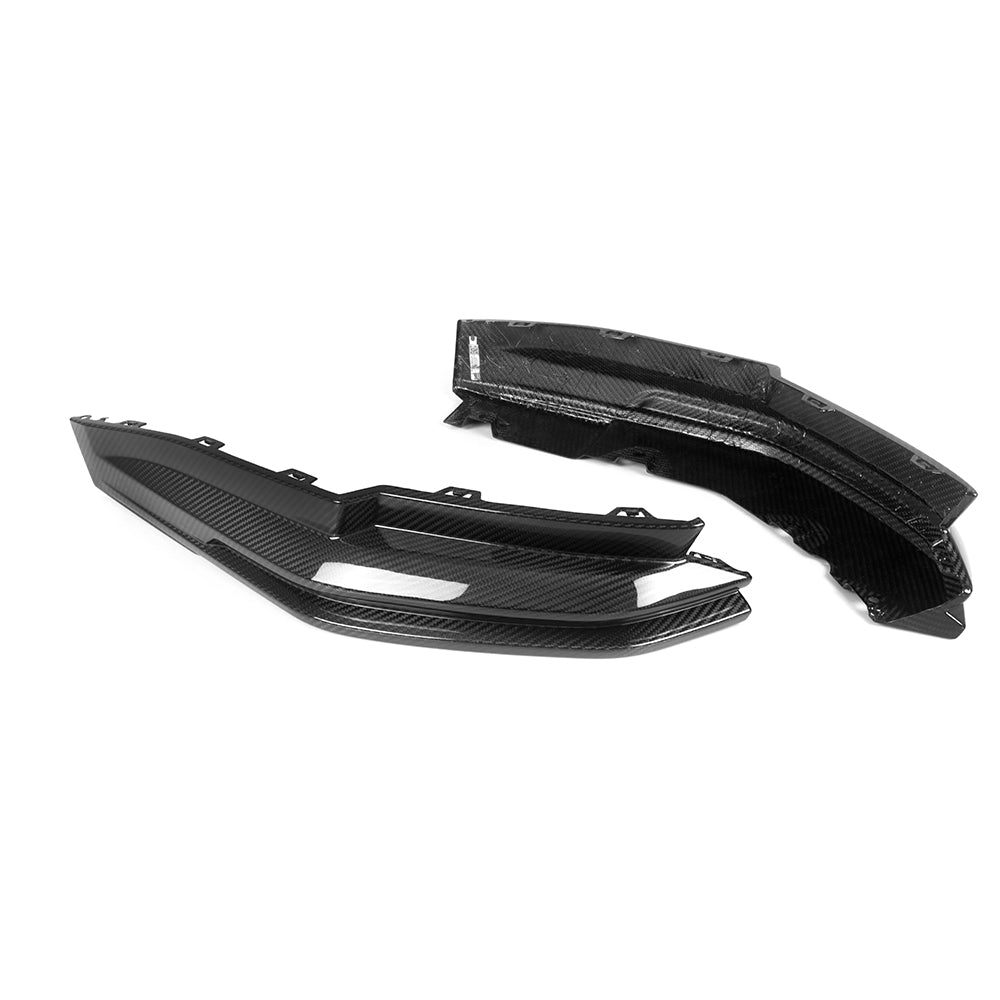 Sooqoo Pre Pregged Dry Carbon Fiber Rear Splitter for BMW M3 G80 G81 2020+