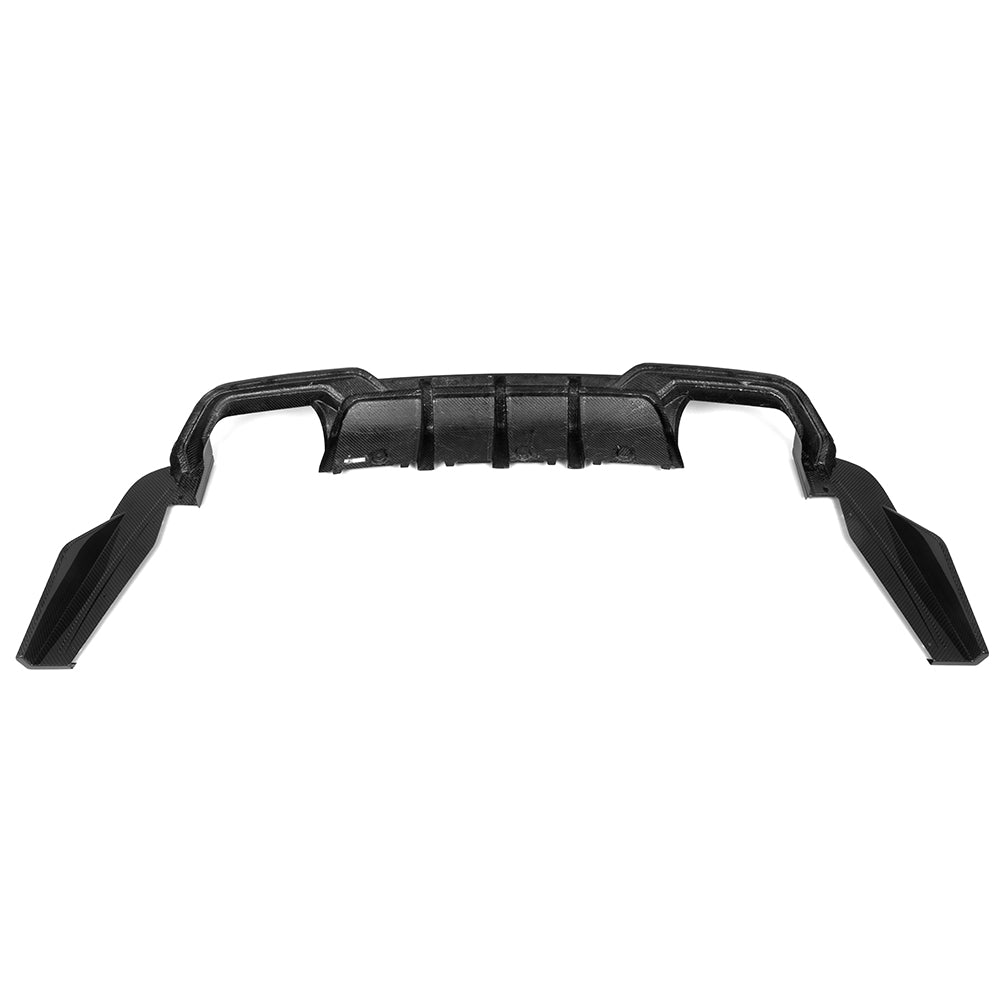Sooqoo Pre Pregged Dry Carbon Fiber Rear Diffuser for BMW M8 F91 F92 - iilumolab