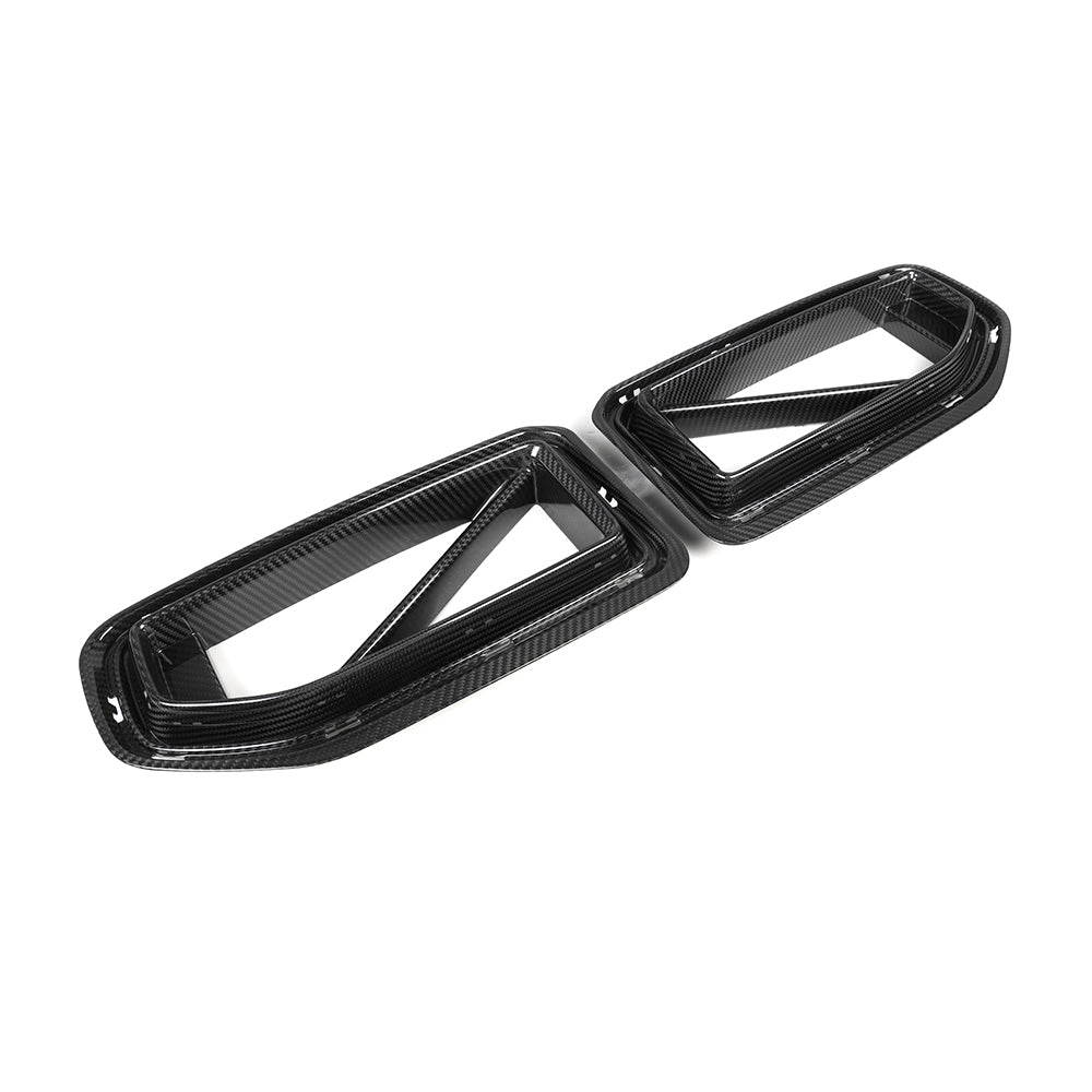 Sooqoo V Style Pre Pregged Dry Carbon Fiber Front Grille for BMW M2 G87 2023+