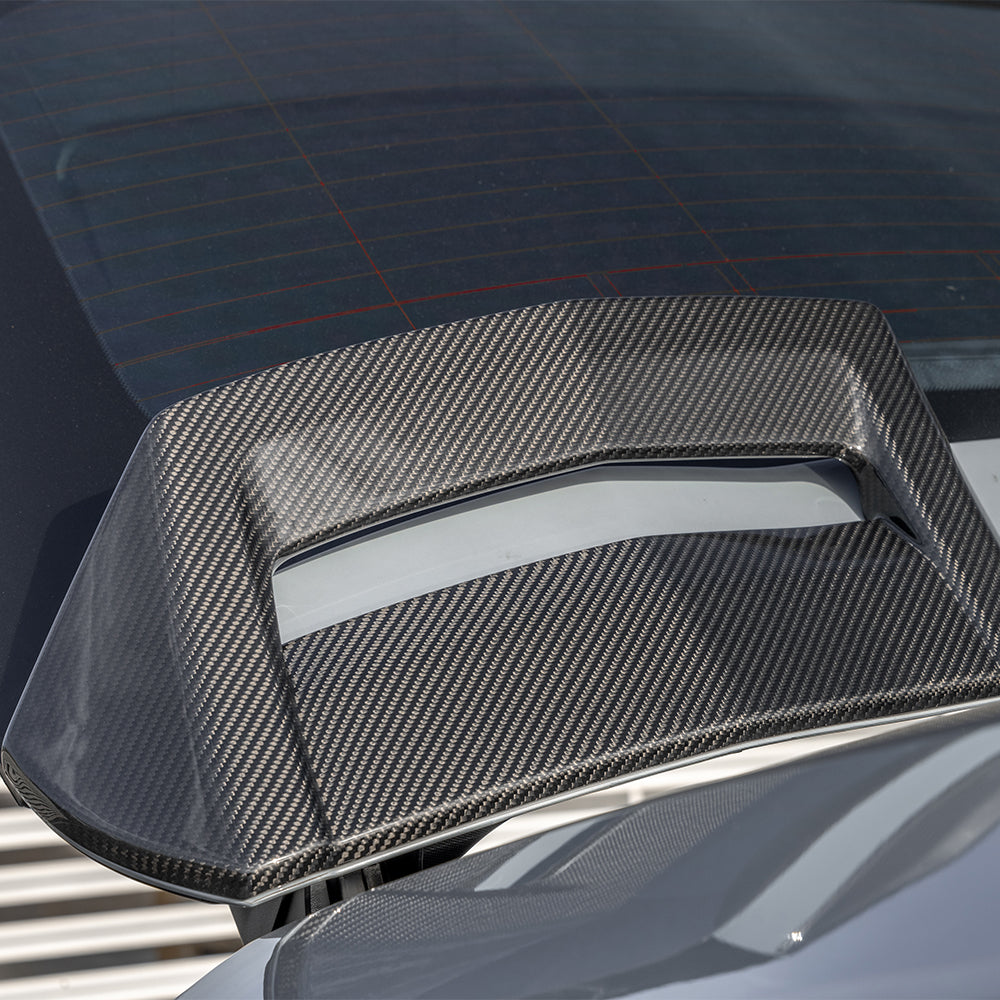 Sooqoo Pre Pregged Dry Carbon Fiber Roof Spoiler for BMW X4 G02 / X4M F98 LCI 2022+