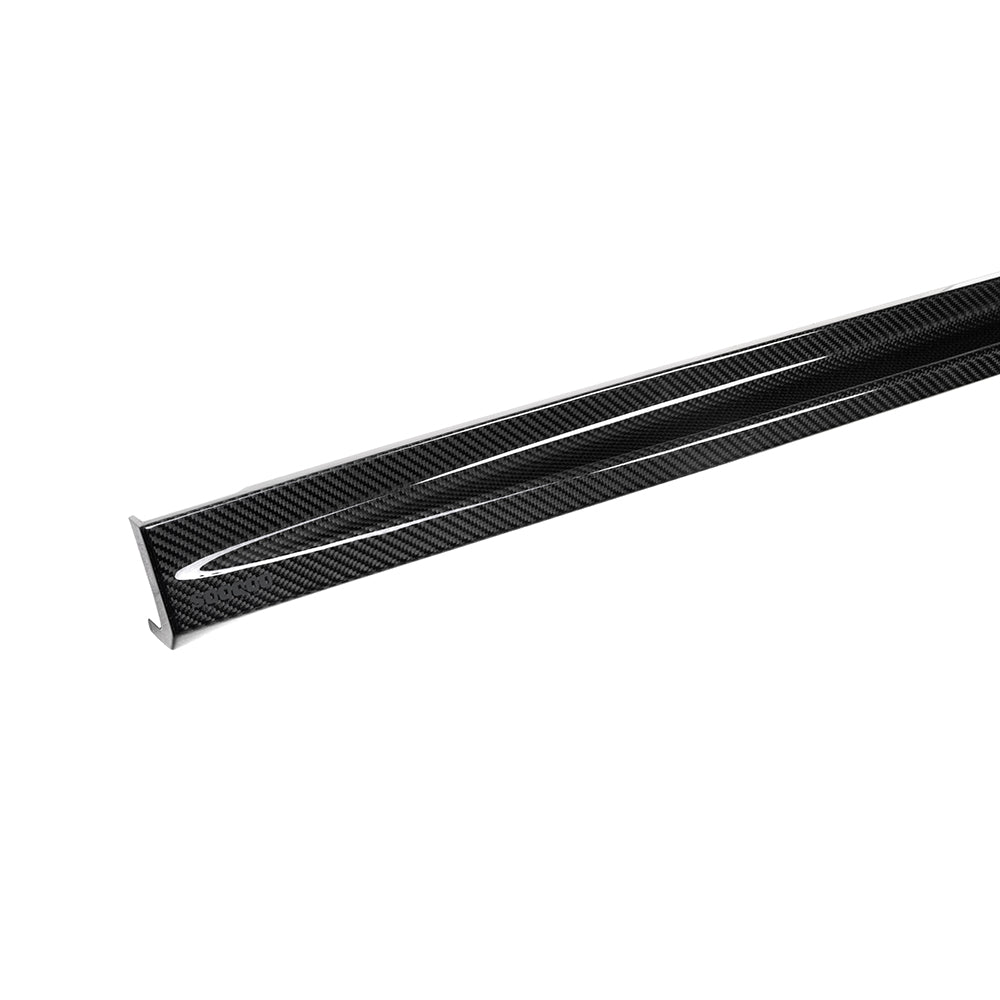 Sooqoo Pre Pregged Dry Carbon Fiber Side Skirts Type B for BMW X3/X4/iX3/X3M/X4M G01 G02 G08 F97 F98 Pre-LCI & LCI 2019+